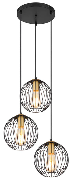 Suspension luminaire | Eusebius Noire