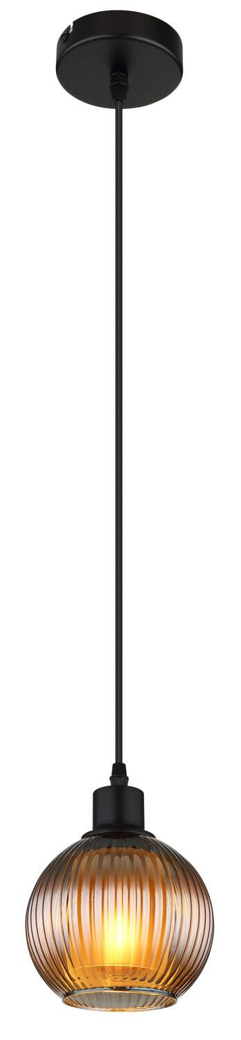 Suspension Zumba noire mat (15638P)
