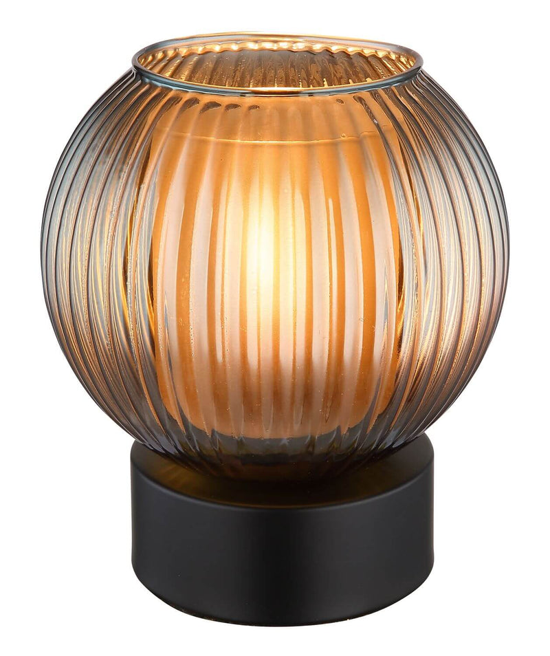 Lampe à poser Zumba noire mat (15638TP)