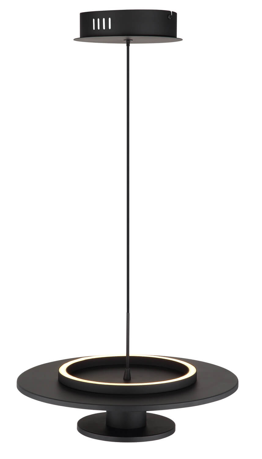 Suspension Carter noire mat