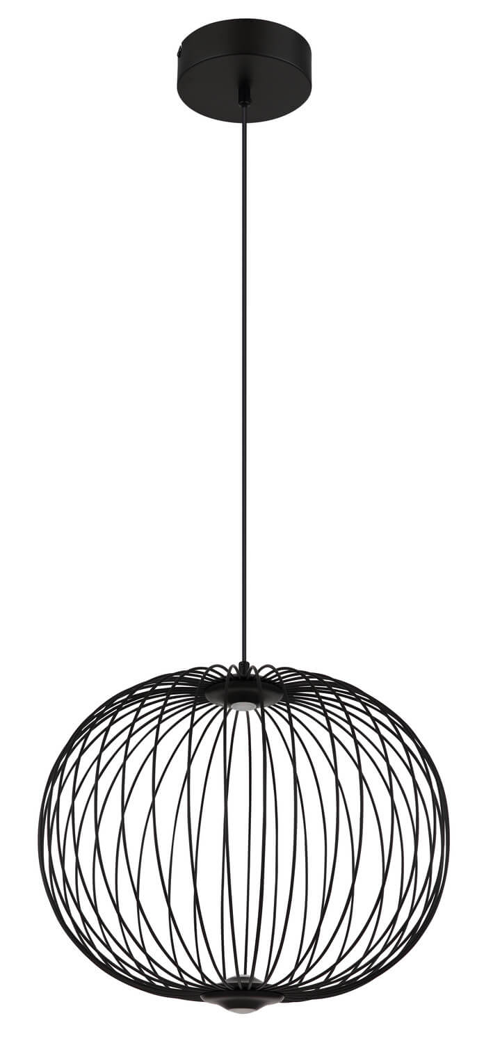 Suspension Galway noire mat (15652H1)