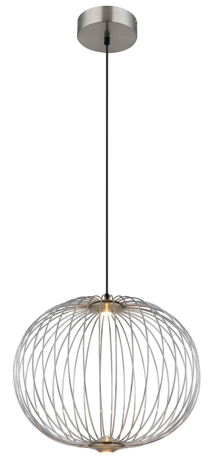 Suspension Galway nickel satiné (15652H1N)