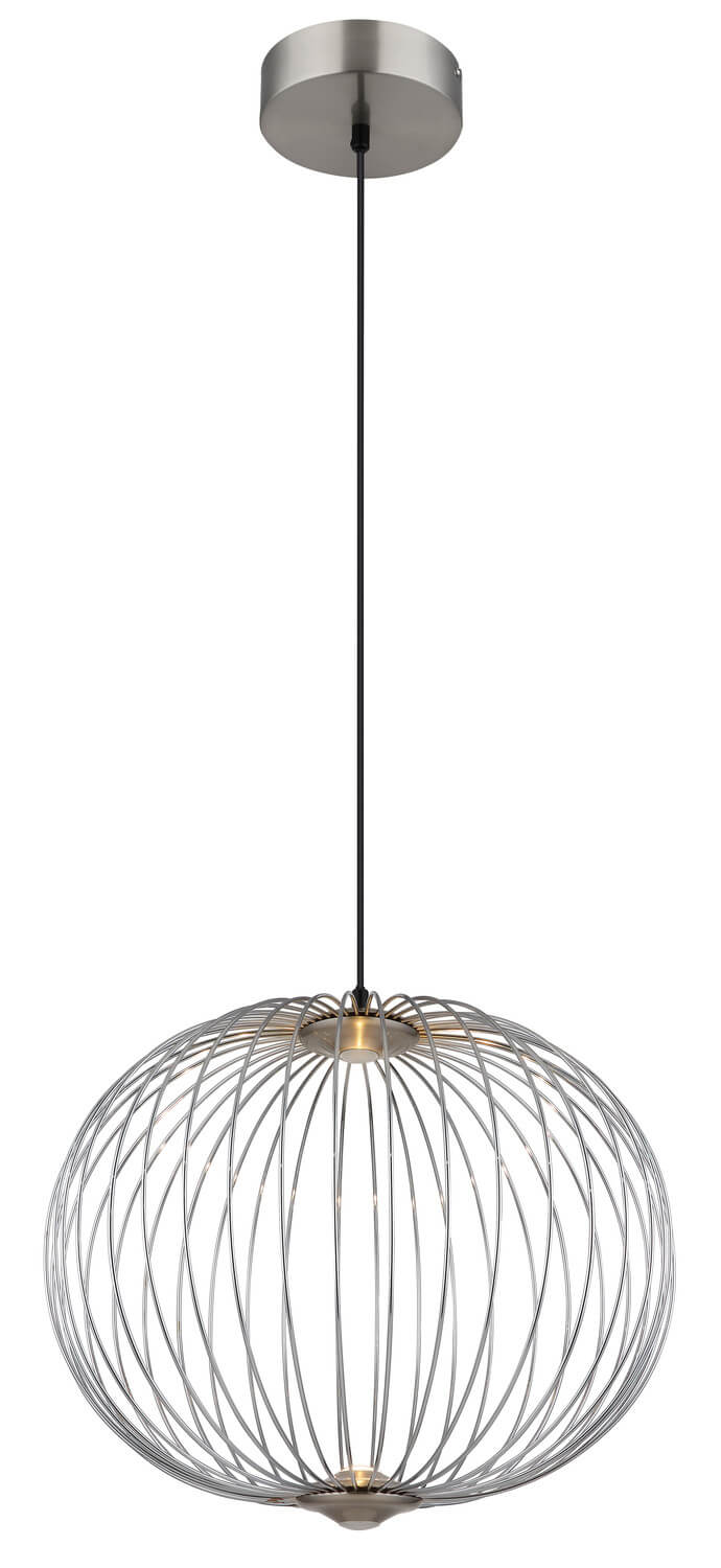 Suspension Galway nickel satiné (15652H1N)