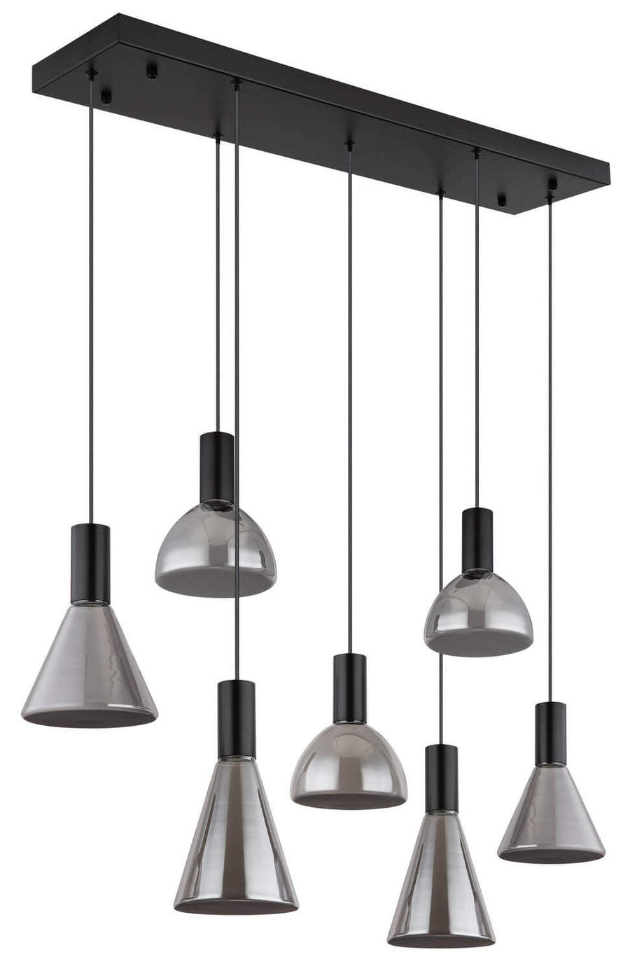 Suspension Labora noire mat (15741-7)