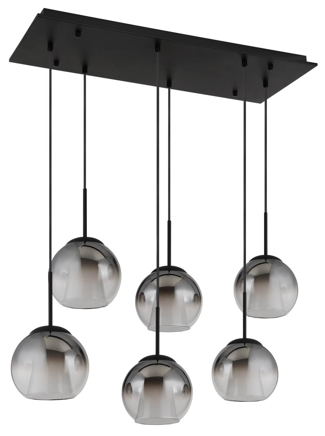 Suspension Barry noire mat (15749-6H)