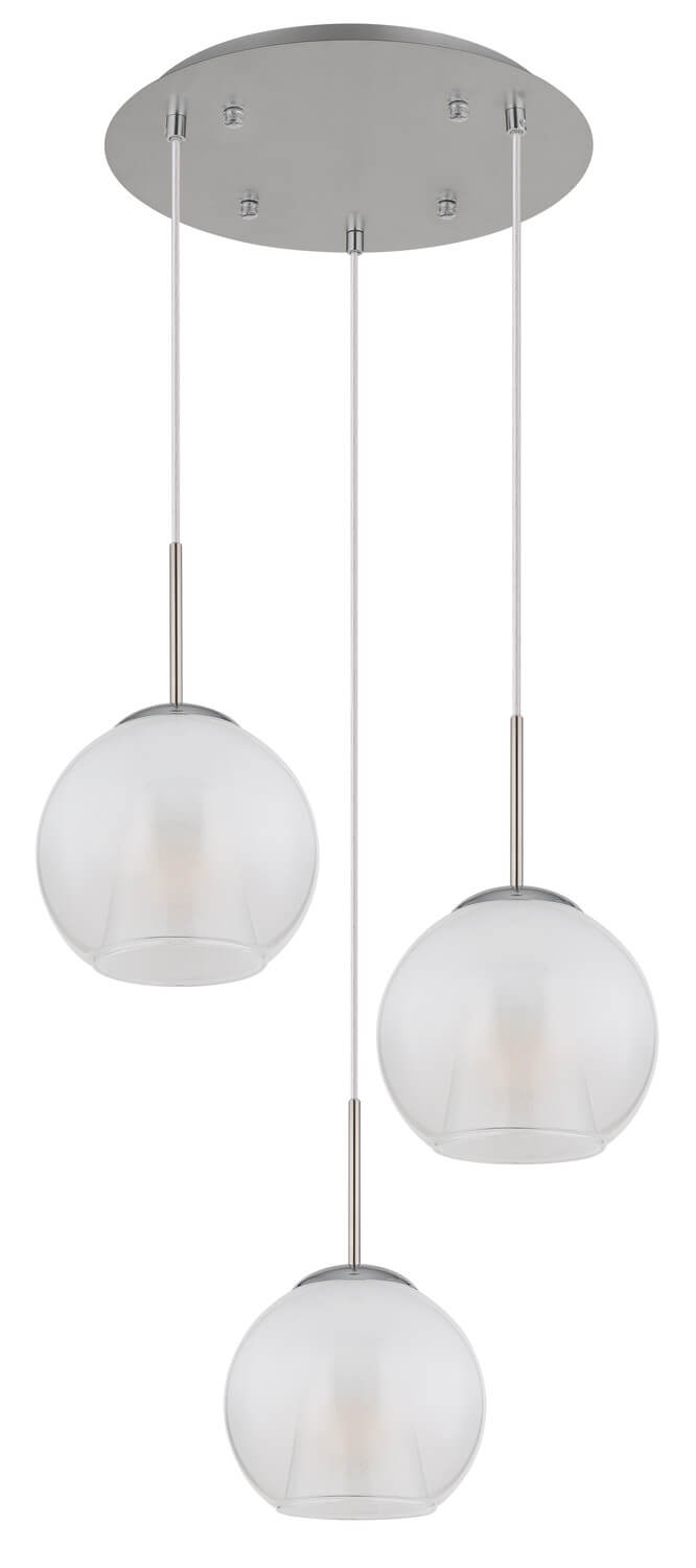 Suspension Barry nickel satiné