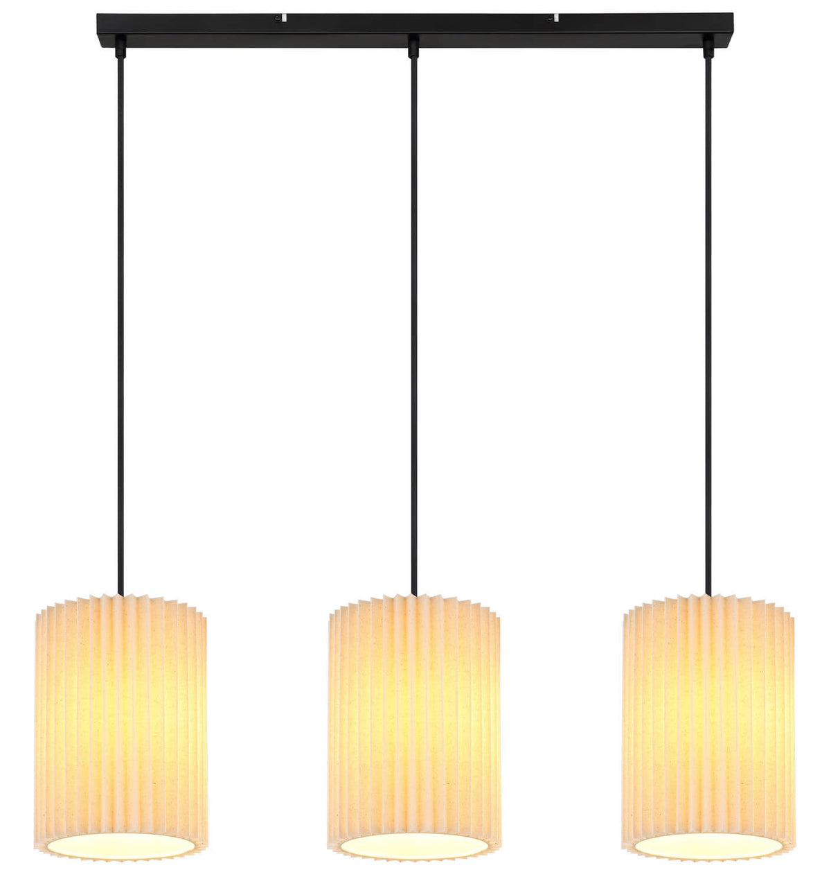 Suspension Page noire mat (15757-3H)