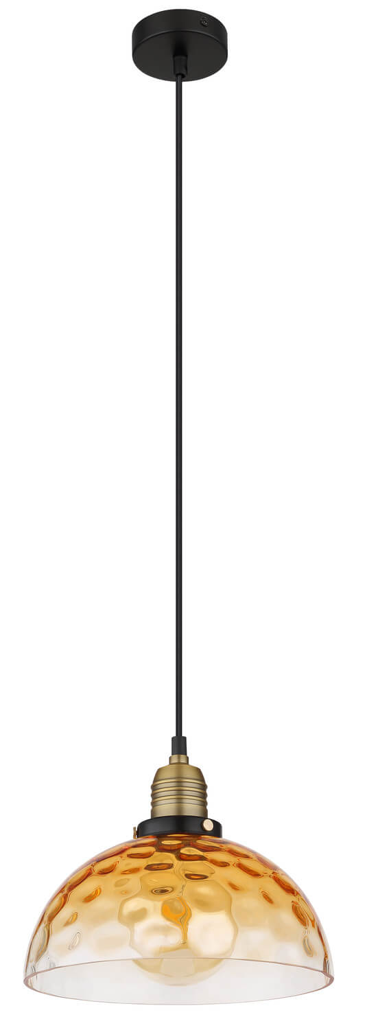 Suspension Salvy noire mat, H 120 cm (15786H1)