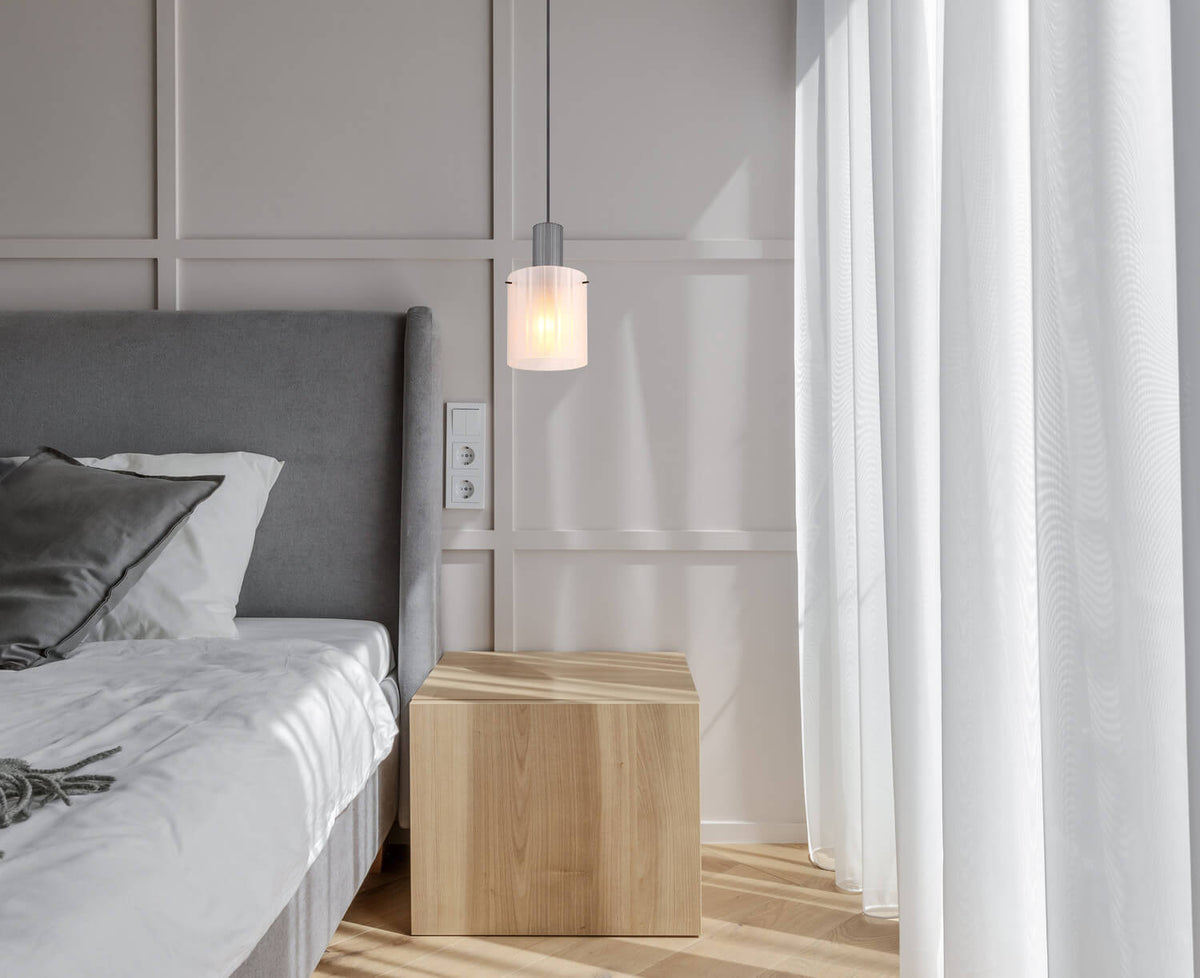 Suspension Tulivar grise (15904HF)