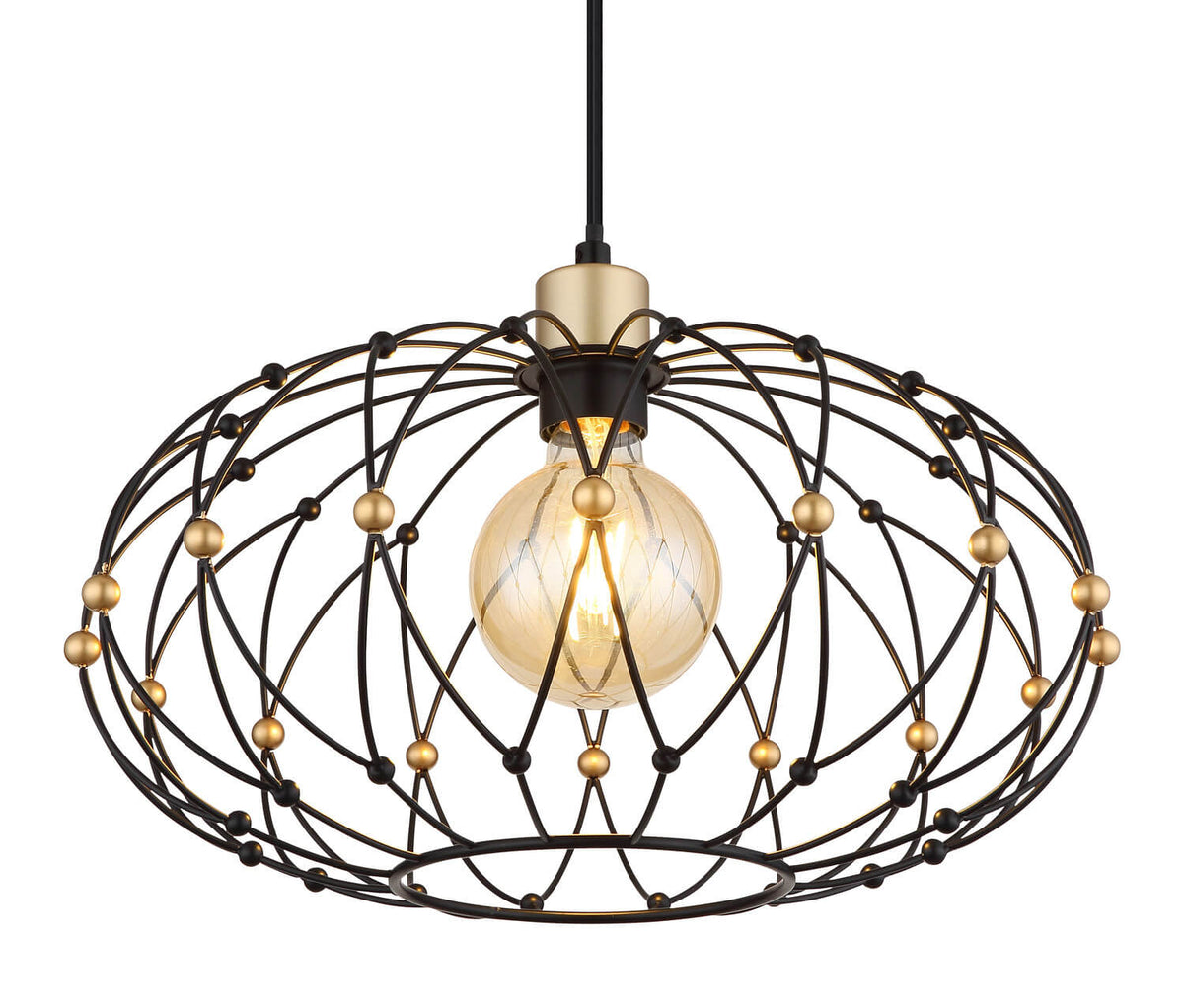Suspension Greys noire mat (15966H)