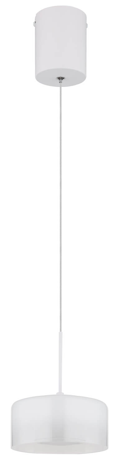 Suspension Belinda blanche mat (16024HW)