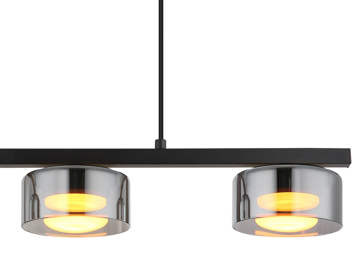 Suspension Higgins noire mat (16055-3HS)