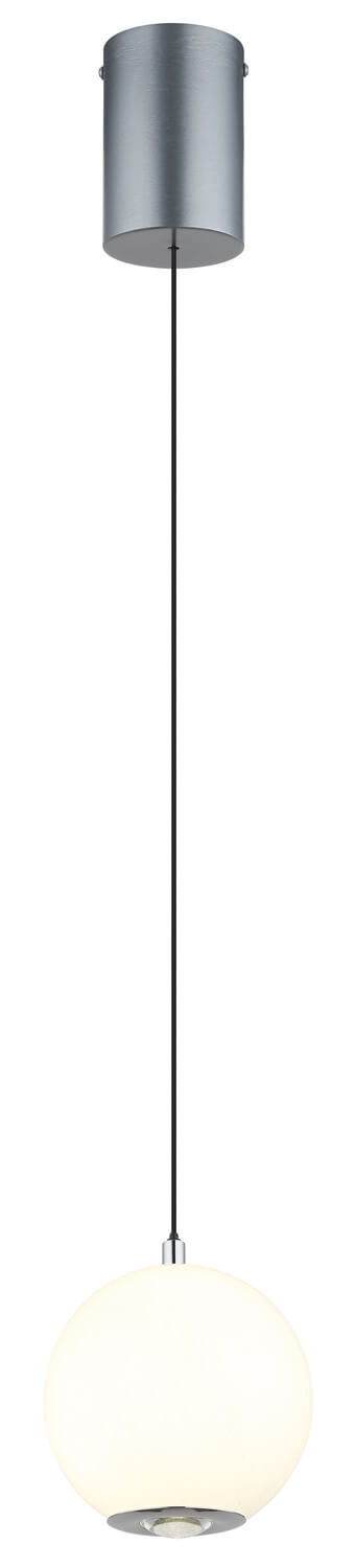 Suspension Simmons grise, H 180 cm