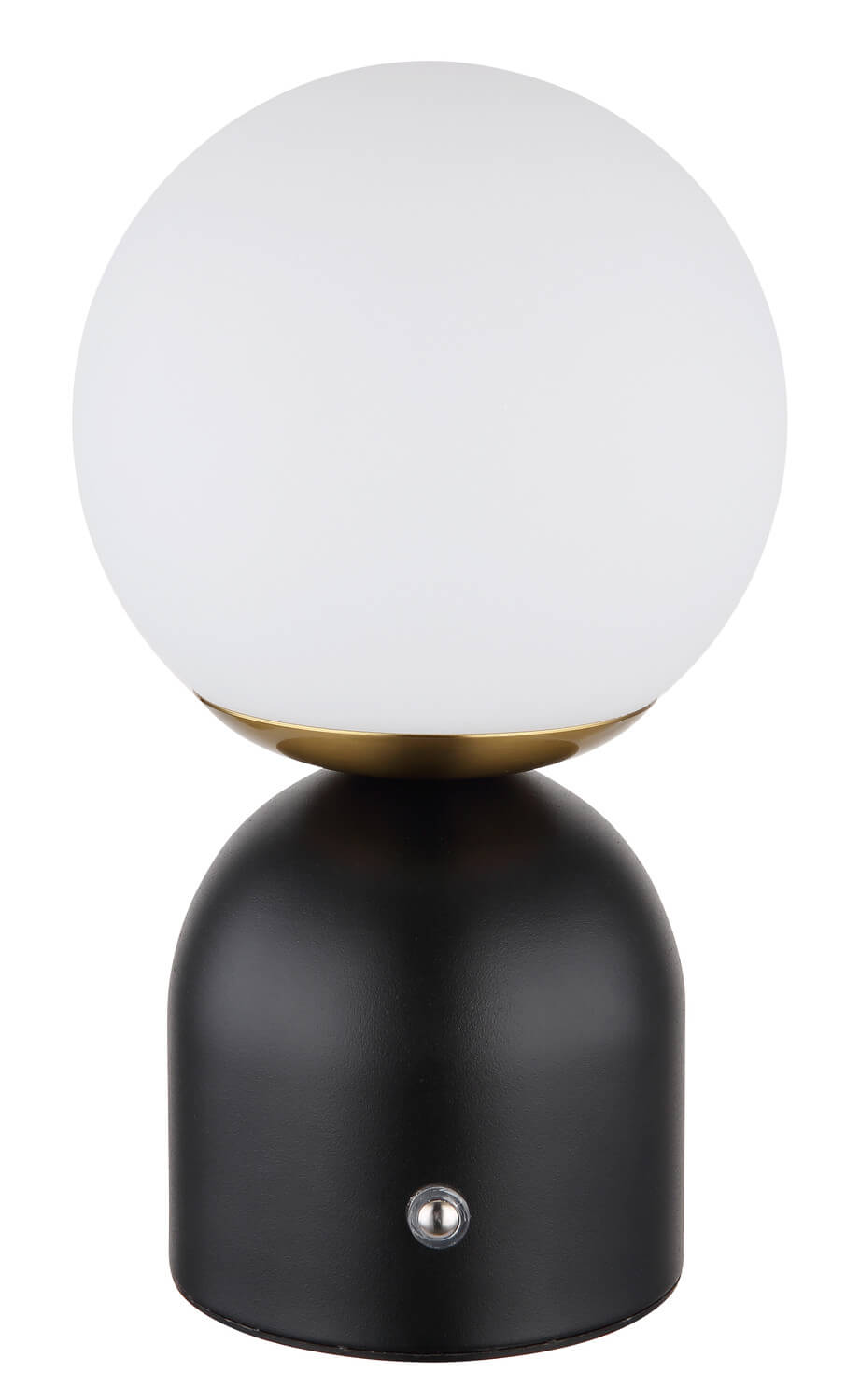 Lampe à poser Julsy noire mat, H 21 cm