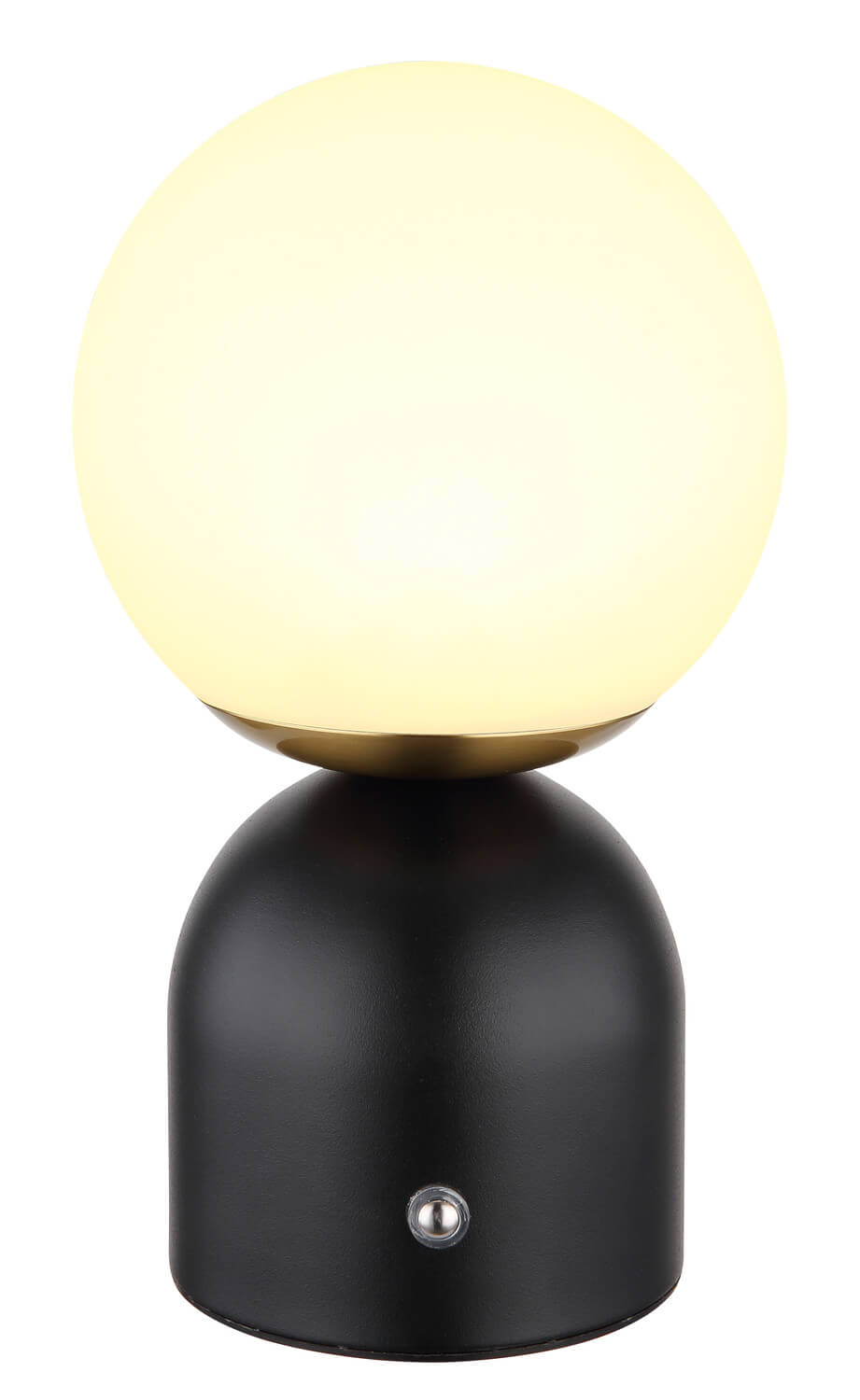 Lampe à poser Julsy noire mat, H 21 cm