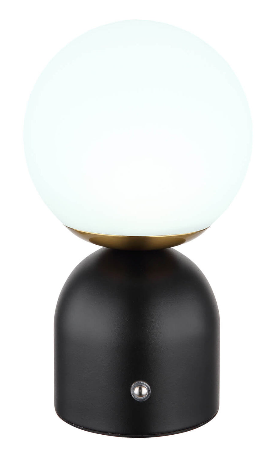 Lampe à poser Julsy noire mat, H 21 cm