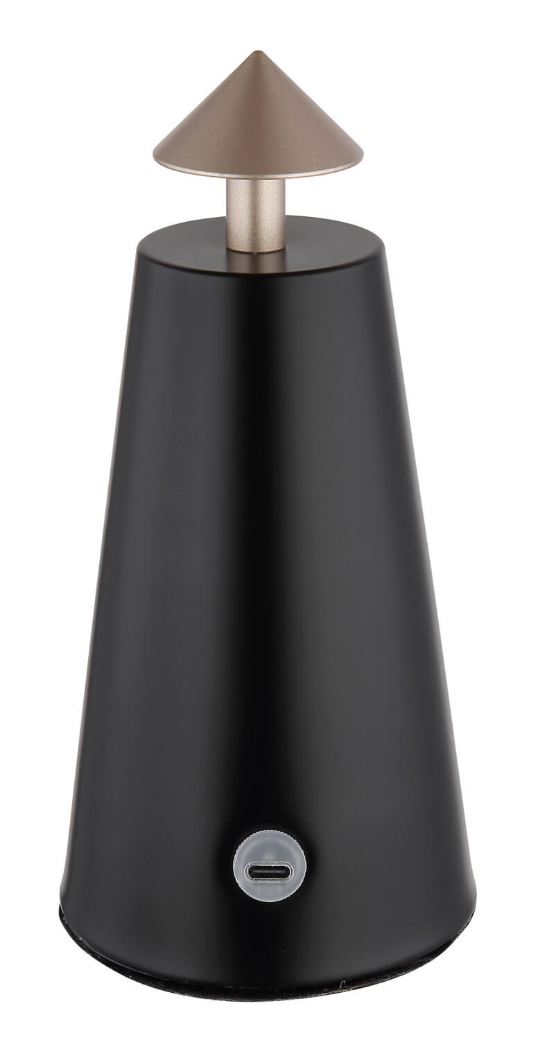 Lampe à poser Liva noire mat (21037CS)
