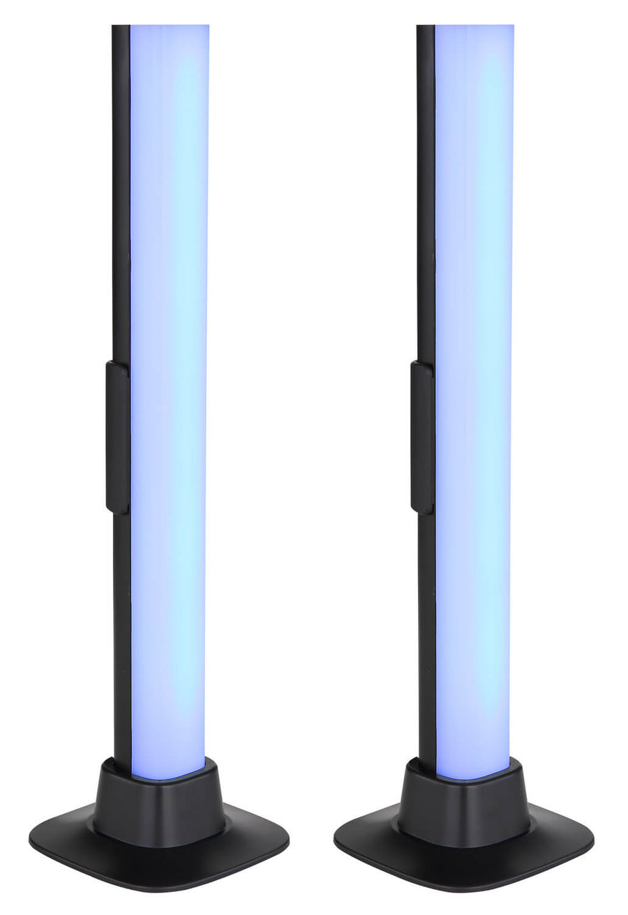 Lampe à poser Polliver noire mat