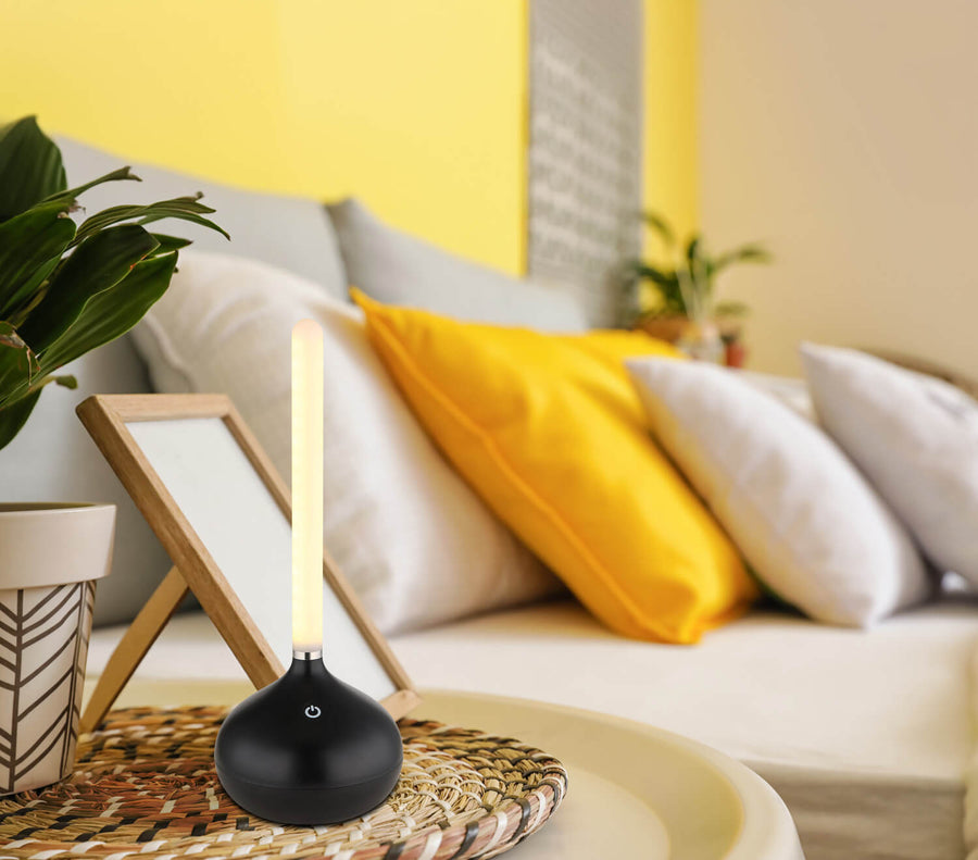 Lampe à poser Turner noire mat