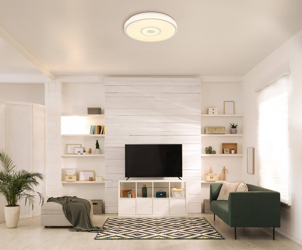Plafonnier Astania blanc (41264)