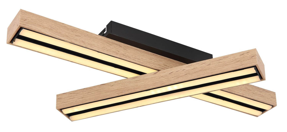 Plafonnier Doro noir mat