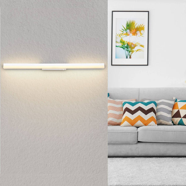 Applique murale Sallo blanche mat