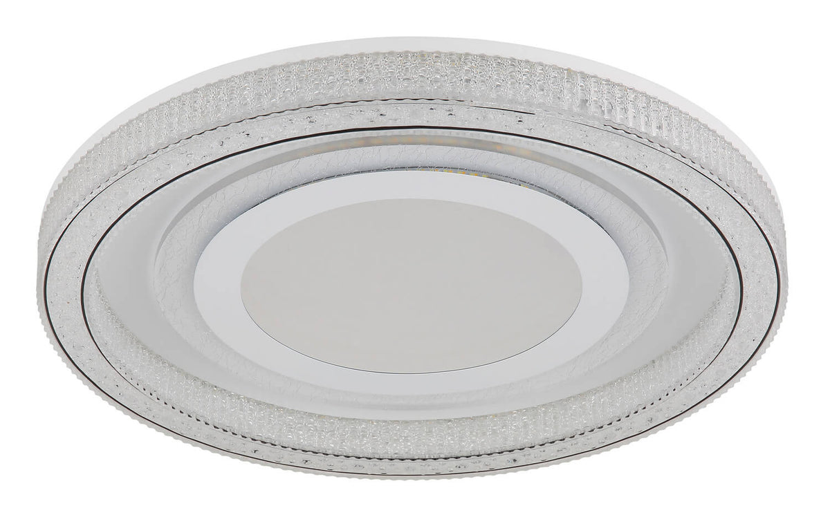 Plafonnier Alsuna blanc mat