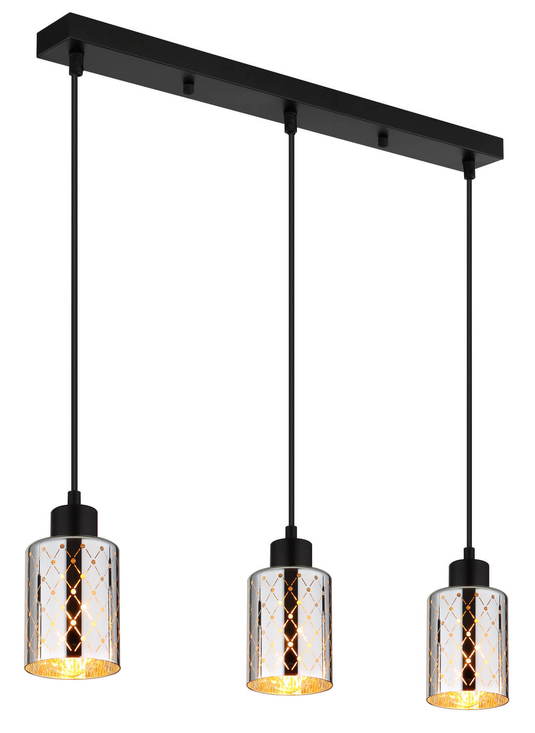 Suspension Alonso noire mat (54316-3H)
