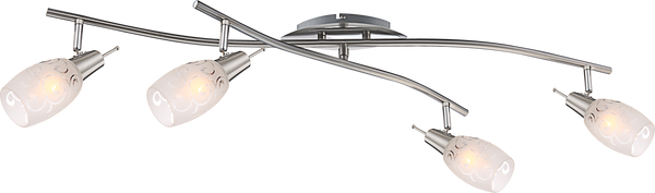 Luminaire plafonnier | Florita Nickel