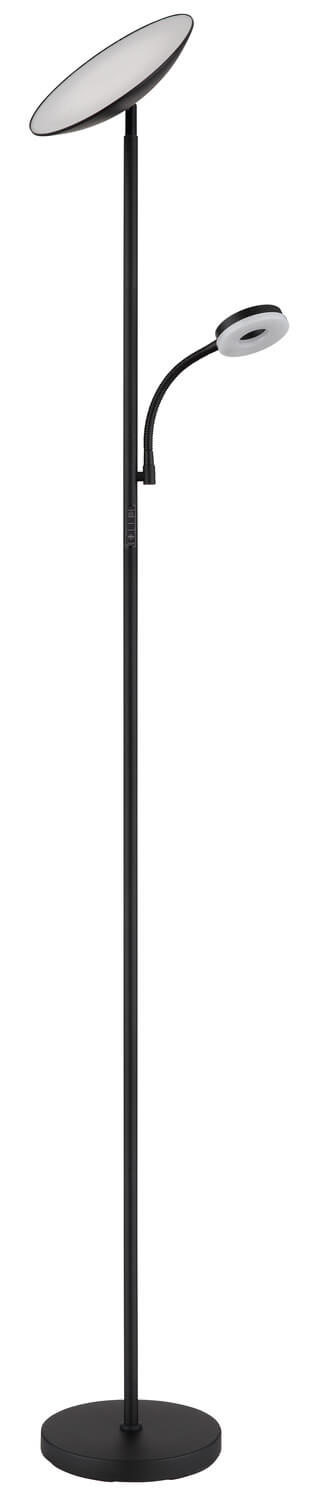 Lampadaire Skopo noir mat