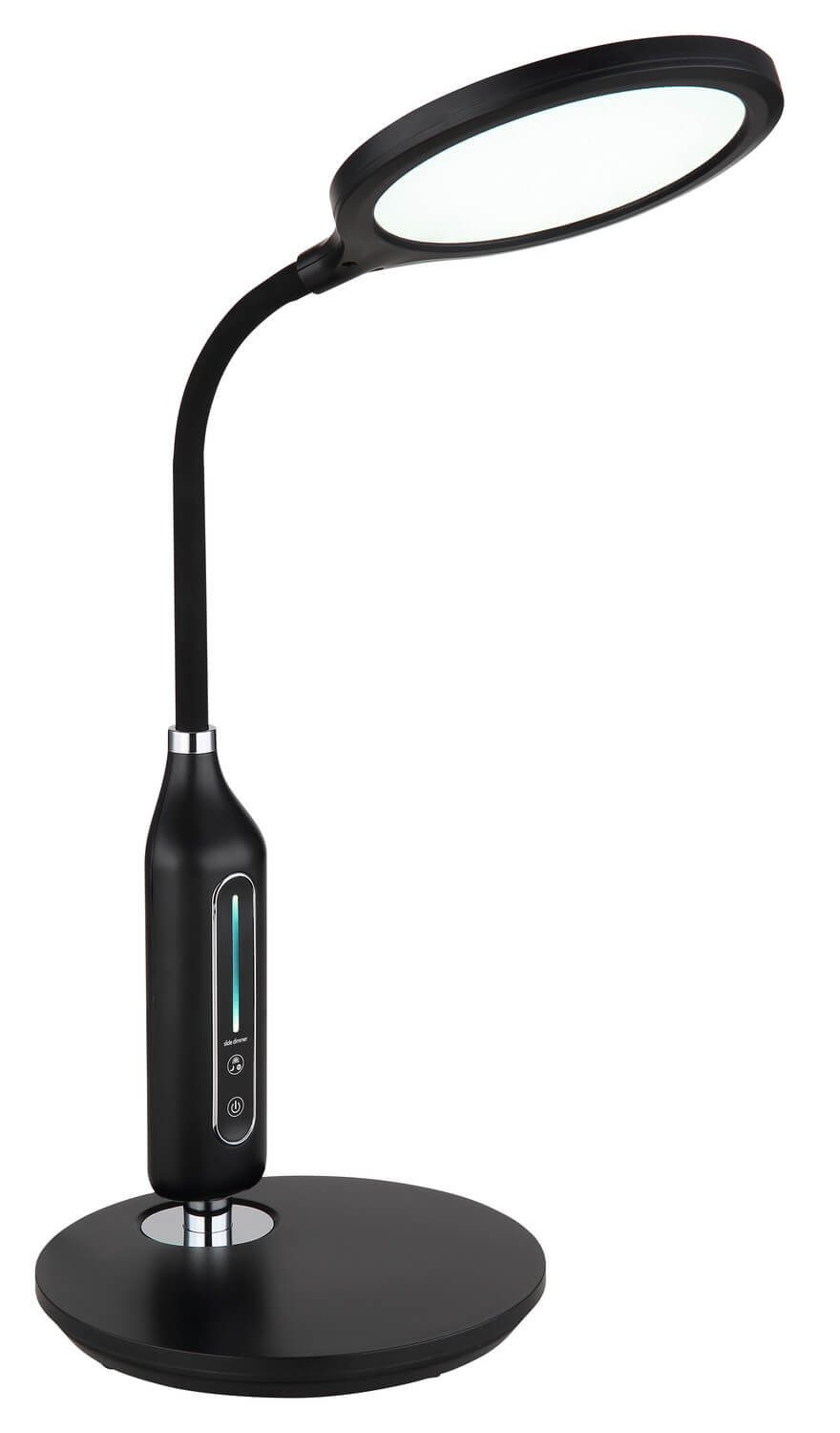 Produit allumé en lumière blanche froide, éclairage LED du bureau