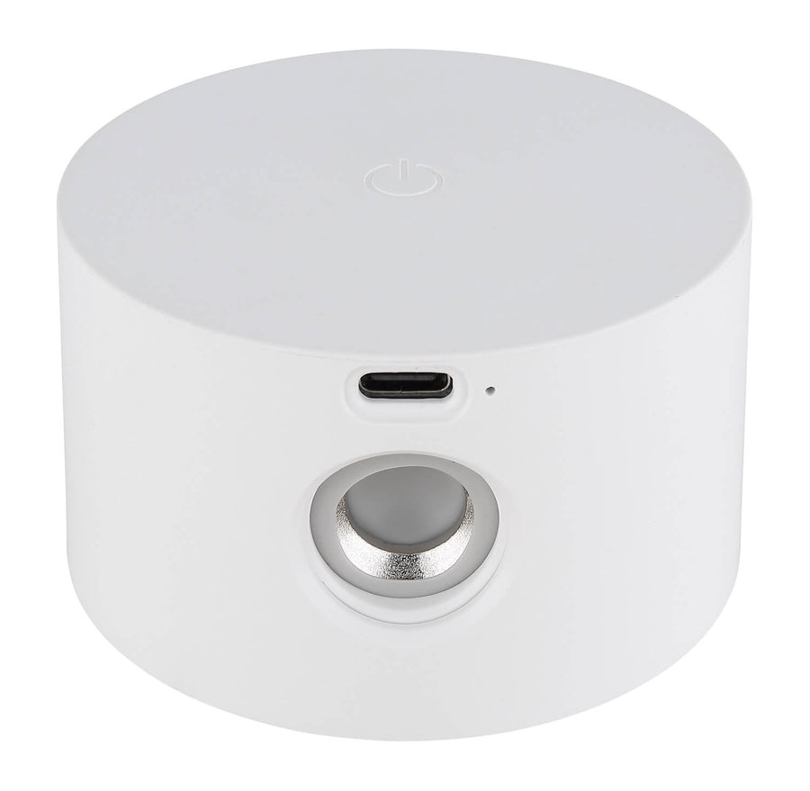 Lampe à poser Jorje blanche mat
