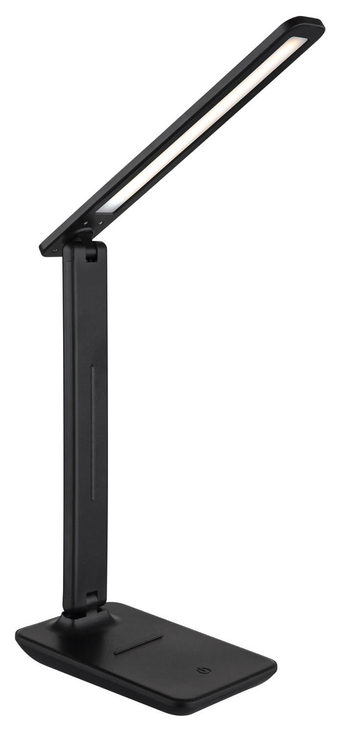 Lampe à poser Brighton noire mat (58439SA)