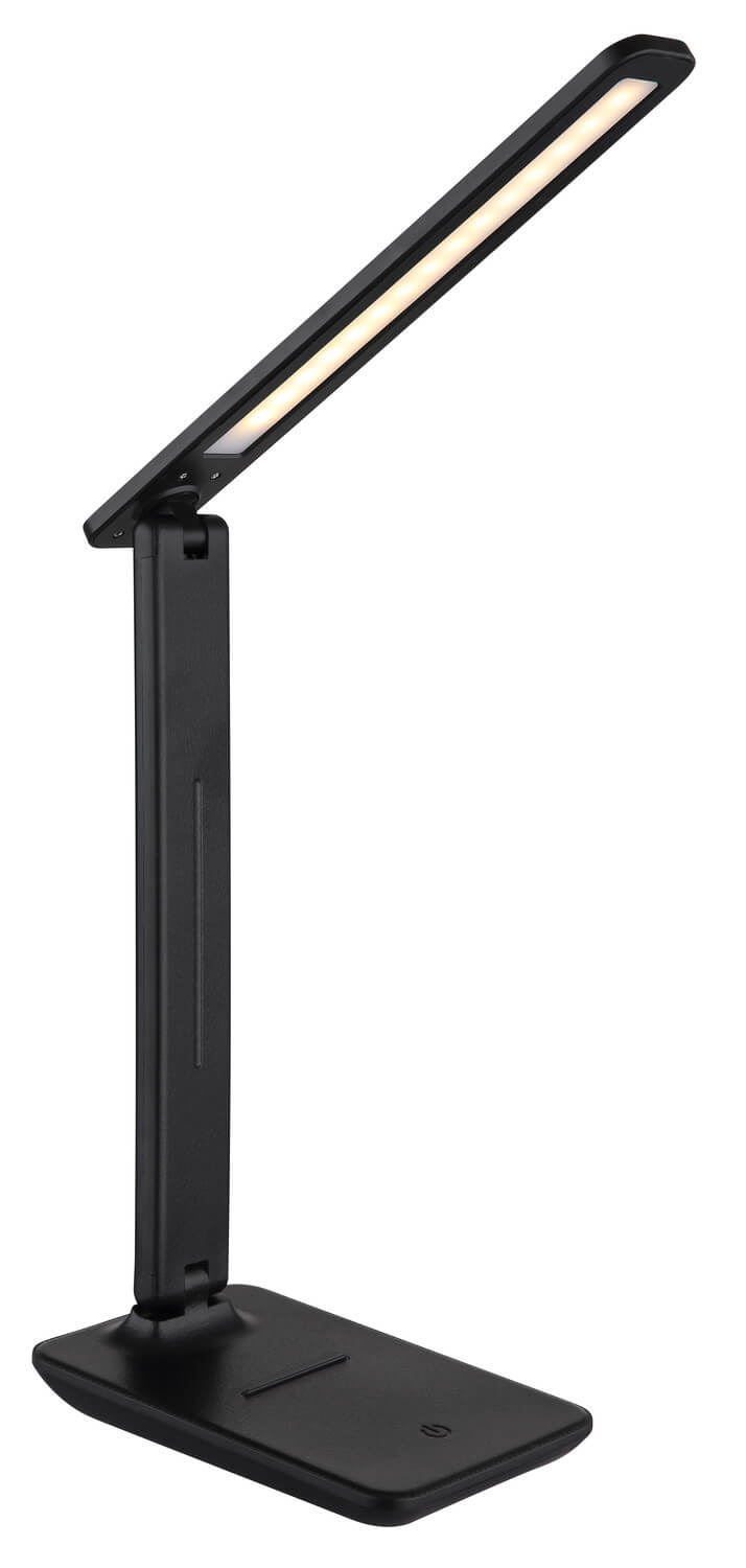 Lampe à poser Brighton noire mat (58439SA)