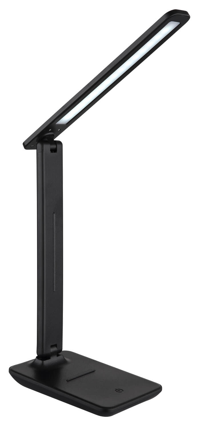 Lampe à poser Brighton noire mat (58439SA)