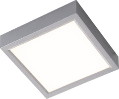 Plafonnier Puccy argenté, L 17 cm