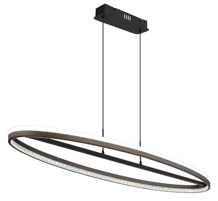 Suspension Della noire mat (67179H1)