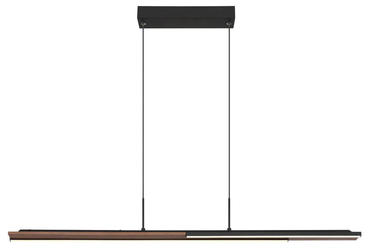 Suspension Quito noire mat