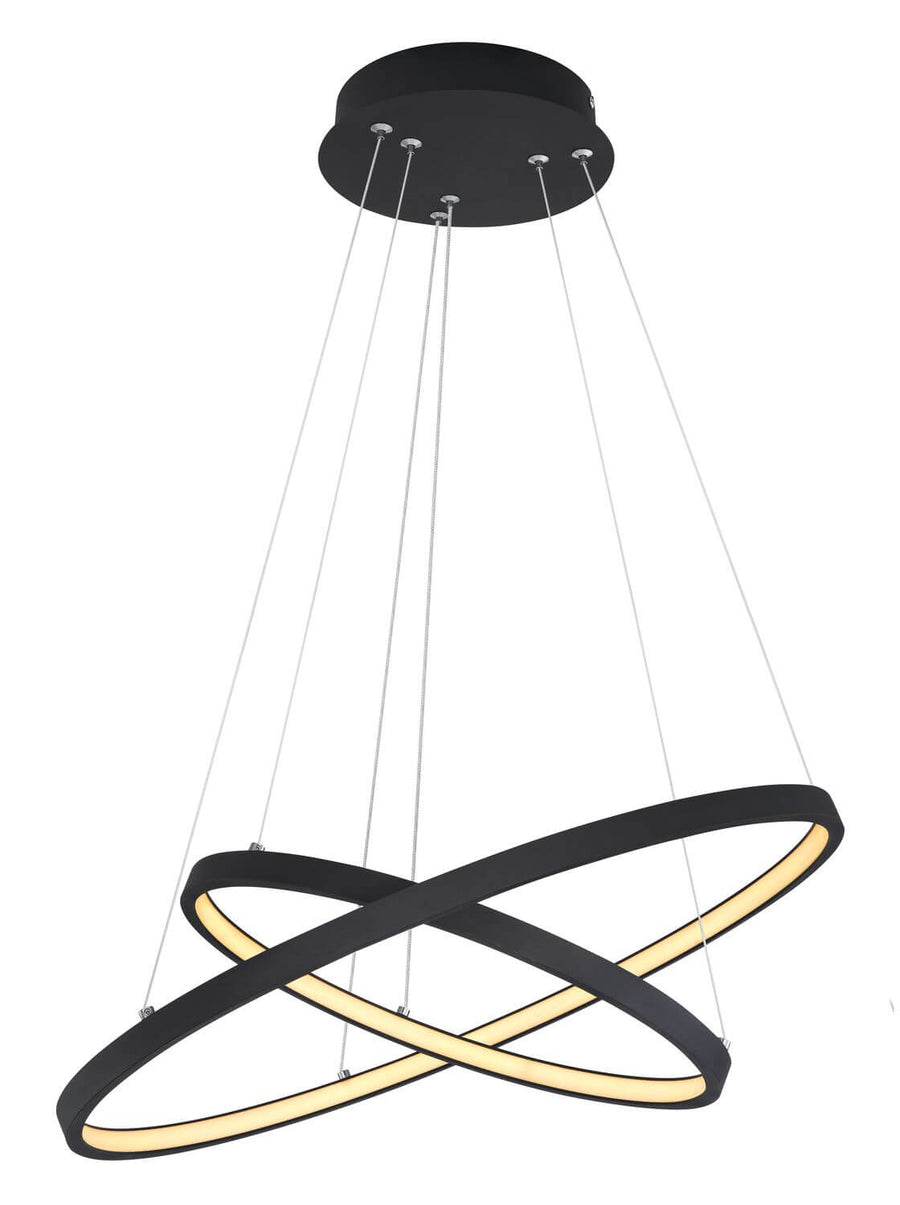 Suspension Ralph noire mat (67192-42B)