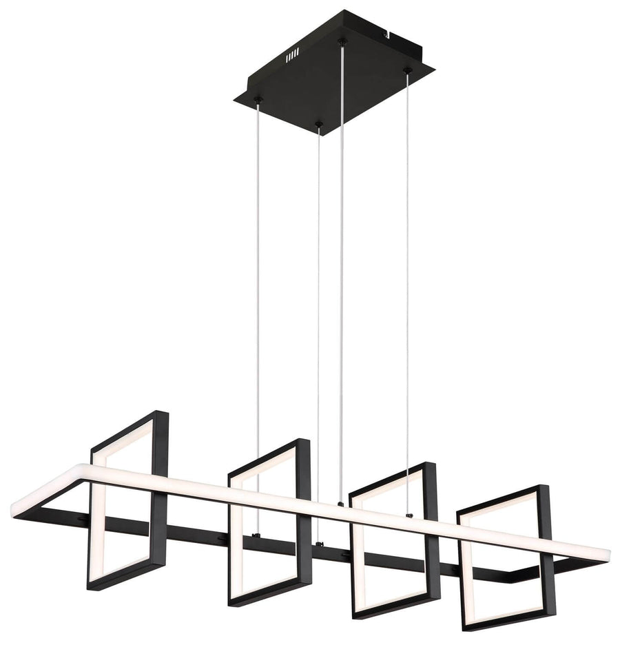 Suspension Wolfhard noire mat