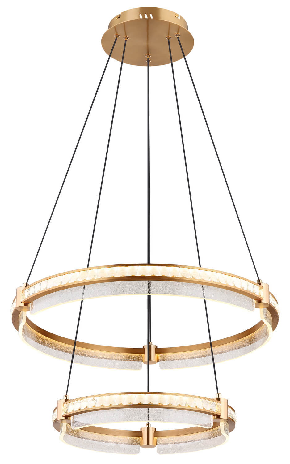 Suspension Blondie dorée