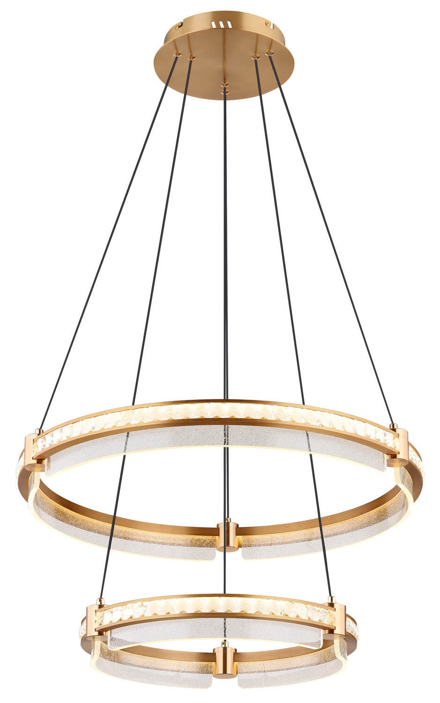 Suspension Blondie dorée