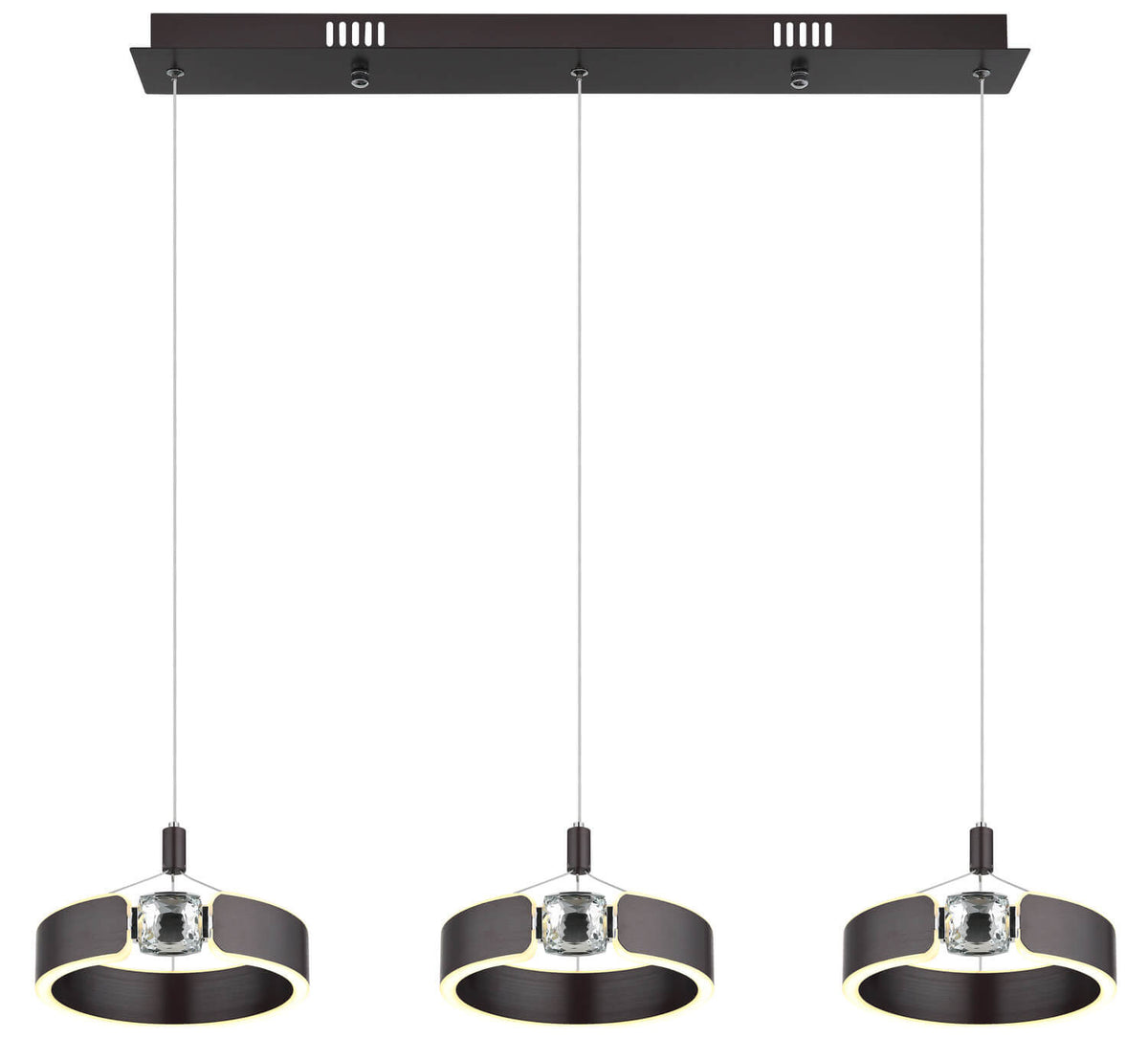 Suspension Hendricks bronze (67349-3H)