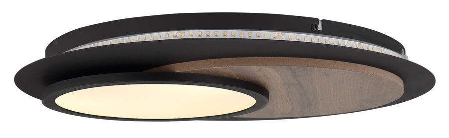Plafonnier Kory noir mat (67351-24)