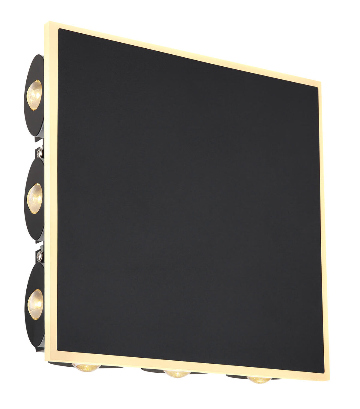 Applique murale Saidy noire mat, H 22 cm