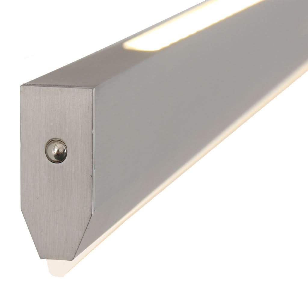 Suspension table à manger Zelena 3656ST en acier brossé 115 cm | Designix