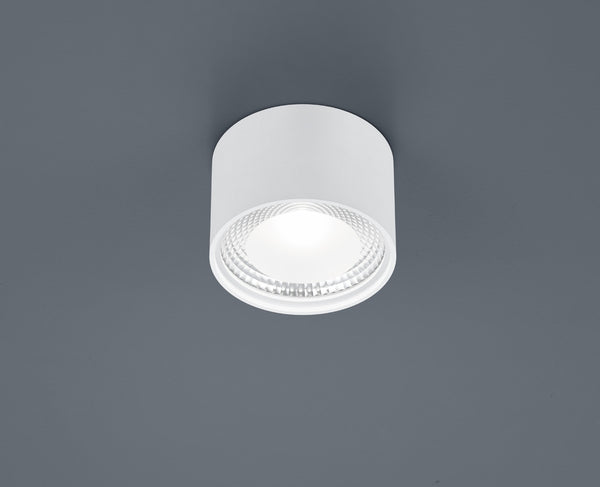 Plafonnier Kari blanc, Ø 11,5 cm