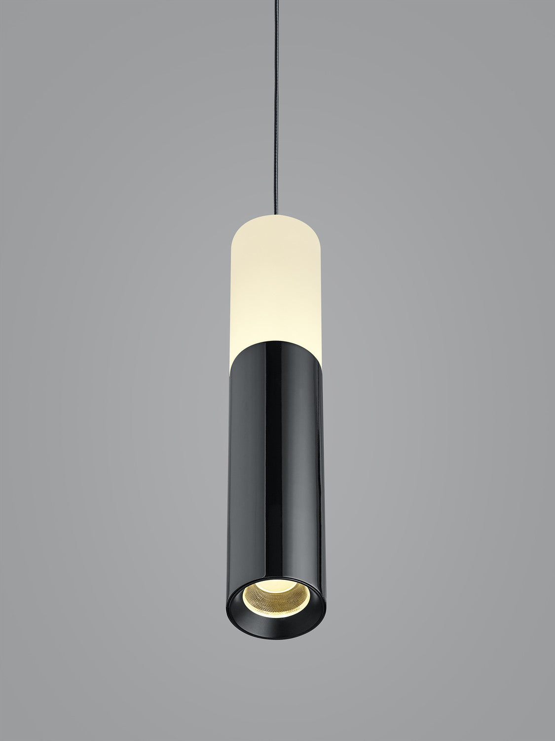 Suspension Lidos noire et chromée (16/2503.64)