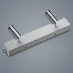 Luminaire plafonnier | Vigo Nickel L 34 cm