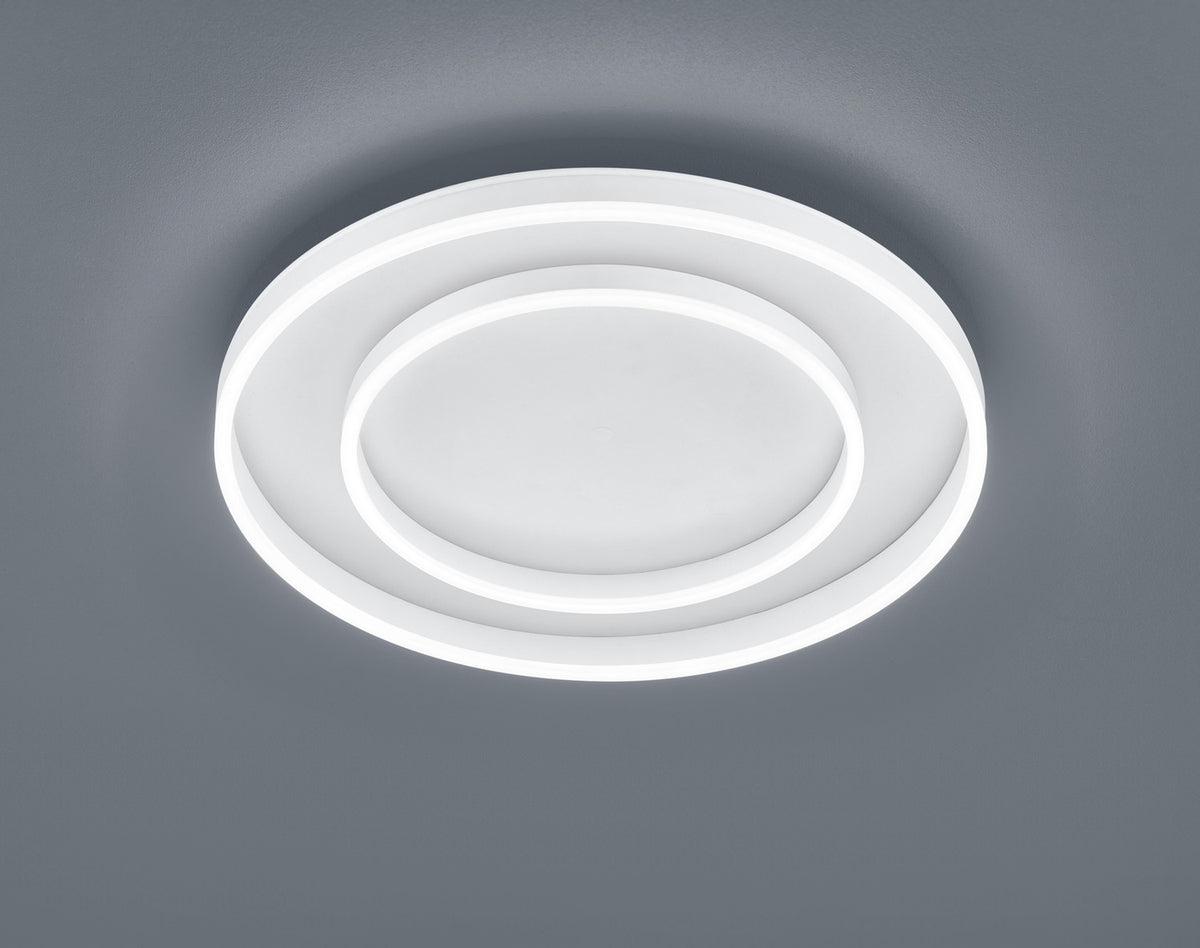 Plafonnier Sona blanc, Ø 59,5 cm